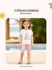 Little Maven Exclusive Cartoon Girls' Summer Set – Cute European & American Baby Clothing