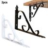 Sturdy Shelf Hardware Floating Shelf Support Living Room Decor High Load Capacity Iron Construction For Home Storage