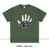 Chicken Fingers Printed T-Shirt 100% Cotton Oversized Foodie Graphic Tees for Men Women Summer Tops Snackcore Streetwear