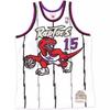 Camisa NBA Vince Carter Toronto Raptors 1998-99 Mitchell &; ness Hardwood Classics Blanc -Mitchell & Ness- Tamanho :XL