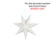 Hollow Out Paper Star Hanging Pendant Eid Mubarak Home Decoration Led Star Light Paper Lantern Ramadan Eid Al Adha Kareem decor