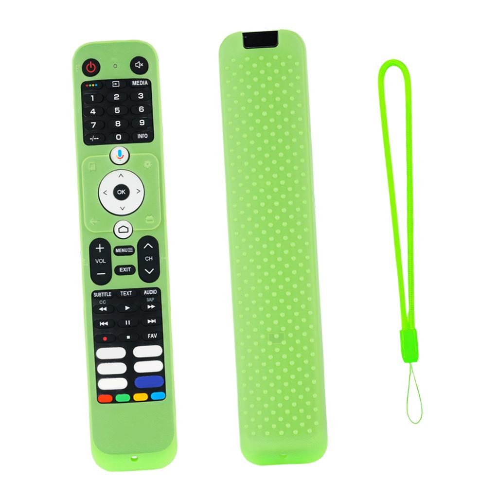 Protective Silicone Remote Case for HTR-U32G HDTV Remote Control Shockproof Washable Case with Lanyard Accessories