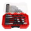 Woodworking Drill Bit Set 1 4 Inch Hex Shank 2 Auger Bits 9 Wood Drilling Bits 120MM Extension Pole with Storage Box