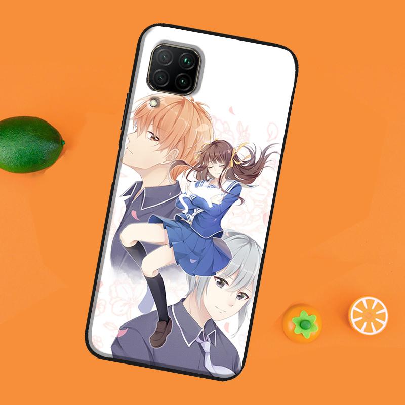 Fruits Basket Anime Case For Huawei P40 P20 P30 Pro Mate 20 Lite P Smart 2019 Nova 5T Honor 50 Lite 10i 8X 9X