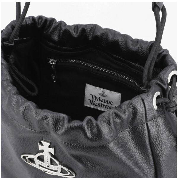 Vivienne Westwood Hilary Bucket Shoulder Bag Vegan Biogreen 4302002ru S000d N403