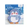 Ins Cartoon Cute Animal Sticky Note Student Special-shaped Penguin Note Book Can Paste Messages and Notes N Times Memo Pad