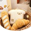 Croissant Plush Bread Key Chain Cartoon Bag Pendant Funny Food Plush Keychain  Backpack Decor