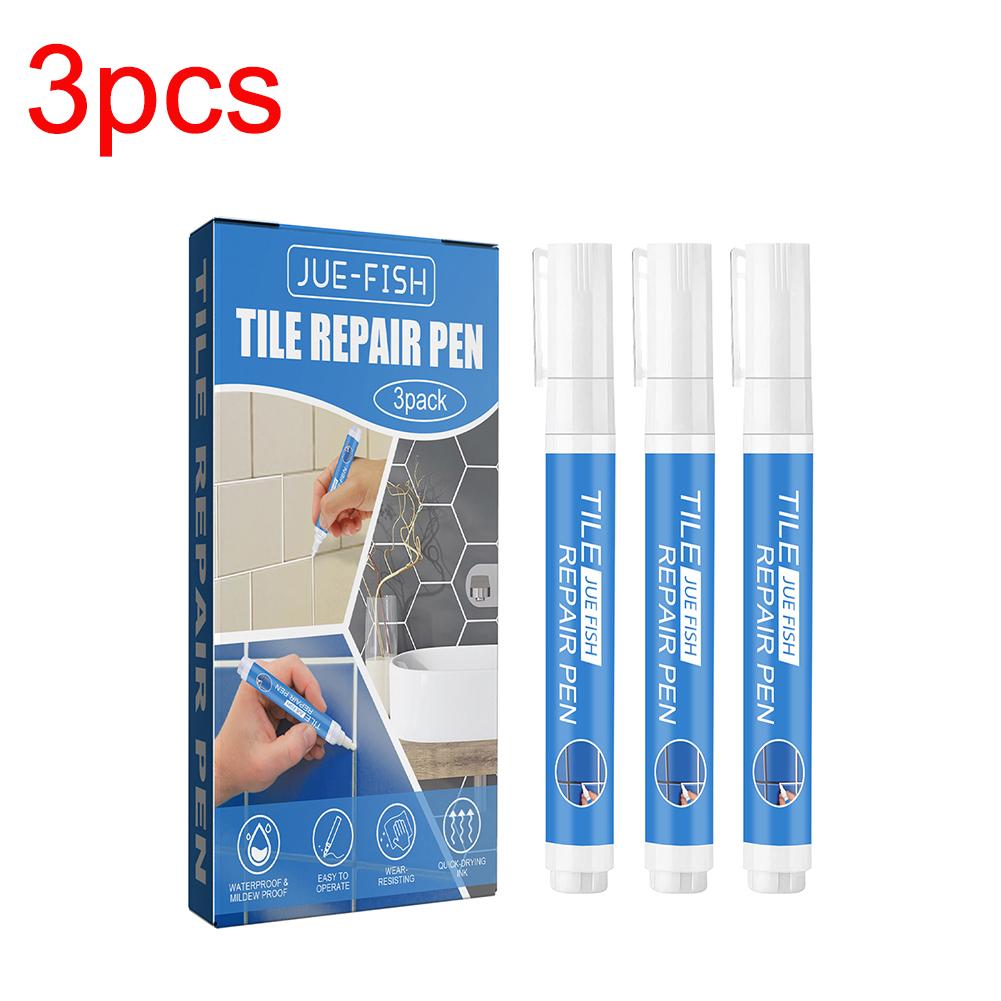 

3/6 шт. Водонепроницаемый белый маркер для плитки, восстановитель затирки, средство для заполнения швов, краска для швов, строительные инструменты