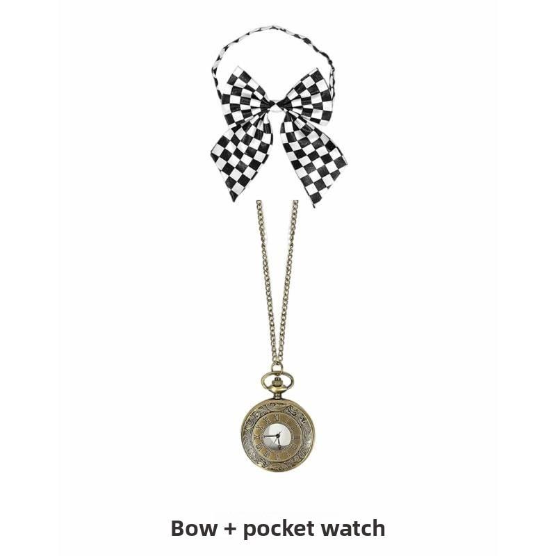 Alice In Wonderland Rabbit Childrens Cosplay Attire For Party And Classroom Performances Pocket Watch,One Size
