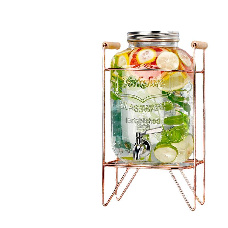 Cola Beverage Bucket with Faucet - Ideal for Lemon Juice, Fruit Tea, Cocktails, and Cold Water