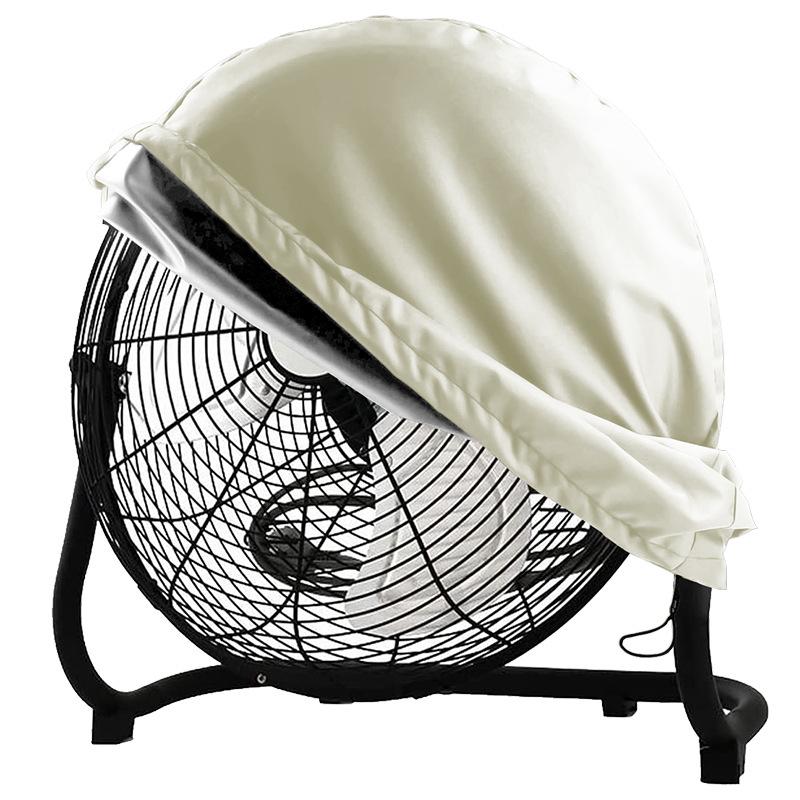 Universal Foldable Fan Cover for Electric Fans Half Circle Design Dustproof Uv Resistant Cover for Indoor and Outdoor Use