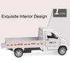 1/32 WULING Van Cars Models Alloy Diecast Toy with Light Sound Pull Back Vehicles Doors Opened Loading Cargo Truck Toys for Kids