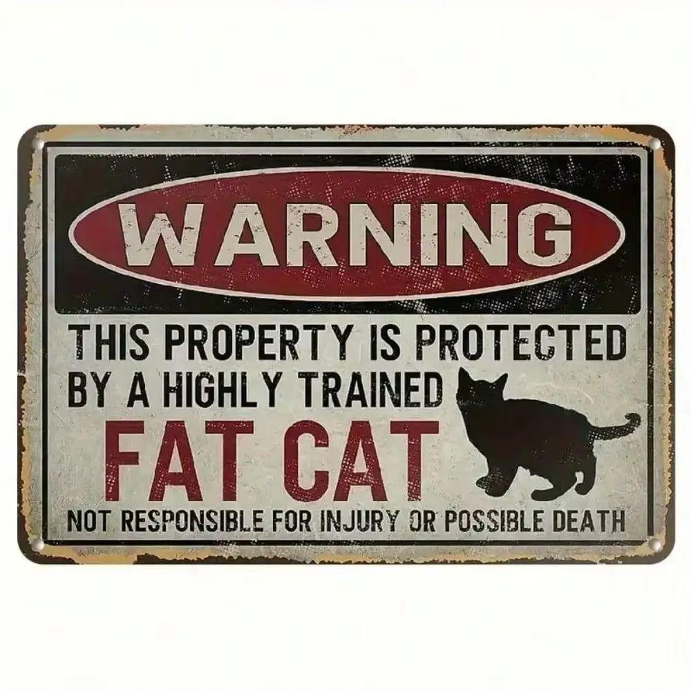 Tin Sign Wall Art Retro Metal Painting Home Decor 20x30cm