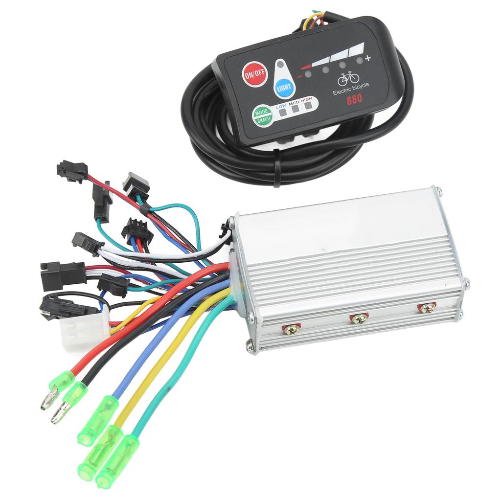 48V 250W 350W Elektryczny Rower Bezszczotkowy Zestaw Kontrolera Kontroler Silnika 880 LED Panel Zestaw
