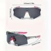 4PCS UV400 Cycling Sunglasses Men Women Bike Shades Sunglass Outdoor Sports Bicycle Dustproof Goggles Glasses For Men Women