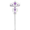 Accessori da Principessa Cosplay Gioielli per Bambini Collana Viola a Coda di Pesce Accessori