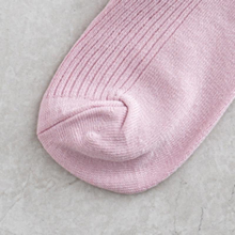 Monfoot Women S Ribbed Long Neck SockS Pink