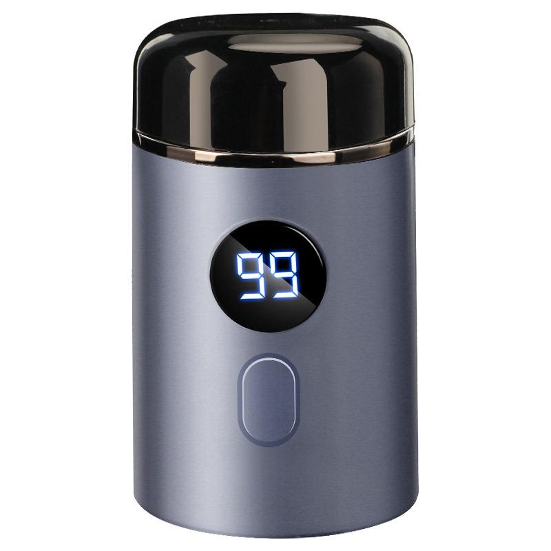 Xiaomi Men's Electric Mini Shaver, Dry and Wet Dual-Use Shaver, LED Digital Display Rechargeable Car Shaver, Home Travel Shaver