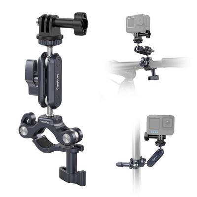 SmallRig Super Clamp for Handlebar Mount with Action Camera Weight Ideal for Action Cameras and Motorcycles GoPro/DJI/Insta 360, Mount, 360-Degree