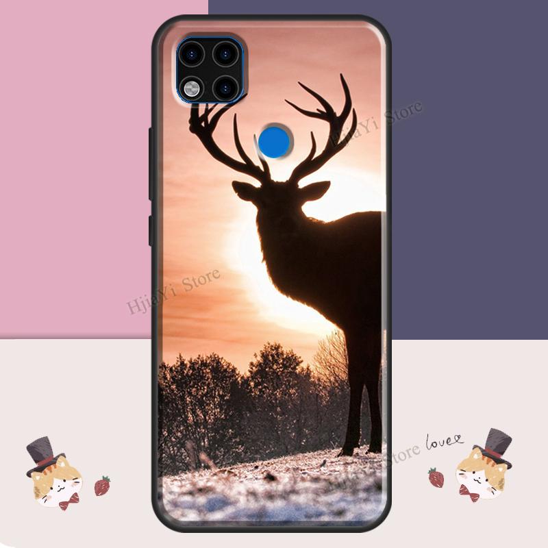 Hirschjagd Camo Handyhülle Für Xiaomi Redmi Note 9 8 10 11 Pro 10S 9S 11S Hülle Für Redmi 10 9 9A 9C 9T