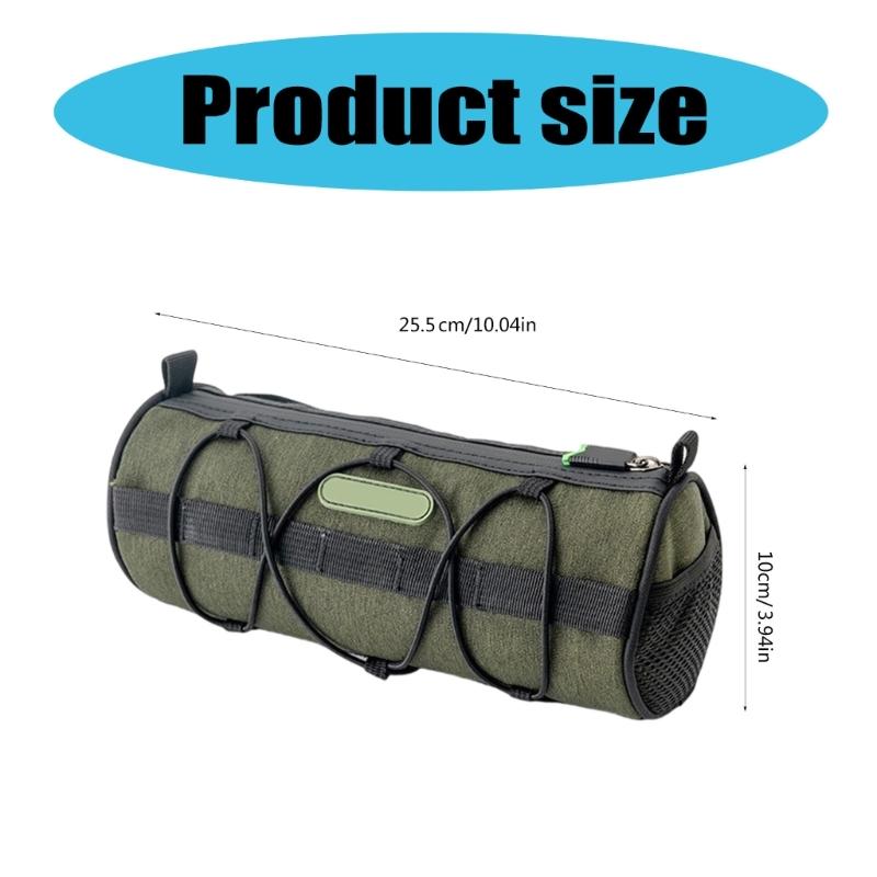 Large Capacity Bicycles Handlebars Pouches Militaries Light weight Bike Bag for Easy Installation