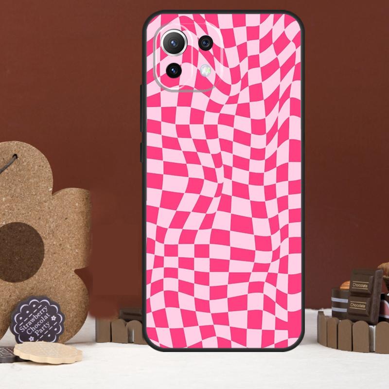 Crazy Checkered Case For Xiaomi 14 15 Ultra 15T 14T 13T 17 Pro Max POCO X7 Pro X5 X6 F5 F6 F7 F8 Ultra Cover