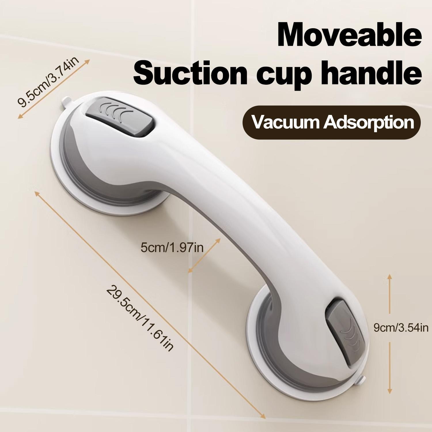 

Поручни для душа Без перфорации Ручка для ванной комнаты Противоскользящие Безопасные Присоски Поручень для ванны для пожилых людей и детей для поддержки