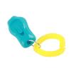 Adjustable 3 Gears Pet Dog Training Clicker Claw Shaped with Wrist Strap for Cats(Sky Blue)