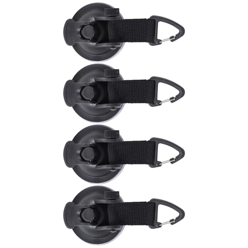 4PCS Car Tent Suction Cup High Strength Light Weight Easy Install Portable Suction Cups for Awning Tents Camping Tarp