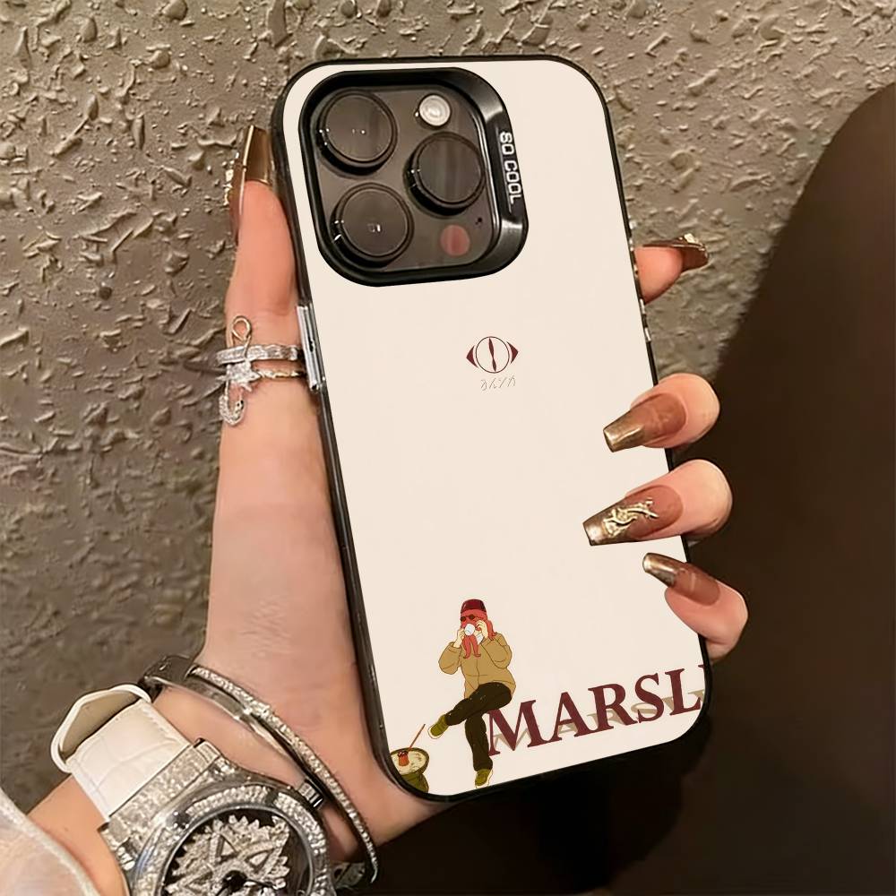 M-MUSIC Y-Yorushika S-sart Phone Case For iPhone 17,16,15,14,13,12,11 Plus,Pro Max,XS,Colorful Silver Black Cover