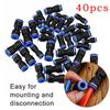40 Peças Conectores Retos de Encaixe Rápido Conectores Pneumáticos Acessórios para Linha de Ar