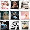 Pop Singer Actor Renee Rapp Personalized Pillow Cover Kids Bedroom Wild Party Decor Pillowcase Kid Birthday Shower Gift