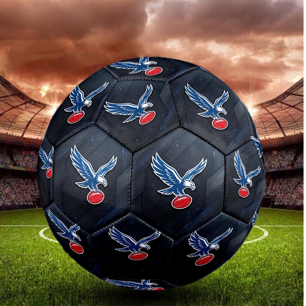 Crystal Palace Size 5 Football High Elastic Soccer Ball For Outdoor Competition Daily Training Play