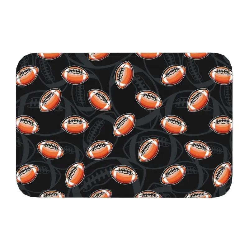 

Dynamic 8-Ball Flame Floor Mat - Bold Fire and Water Design for Entrances, Perfect for Billiard Fans and Unique Home Décor 40x60cm