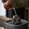 Chinese Purple Clay Tea Pet Handmade Elephant Statue Ornaments Tea Figurine Sculpture Decoration Tea Set Decors Accessories