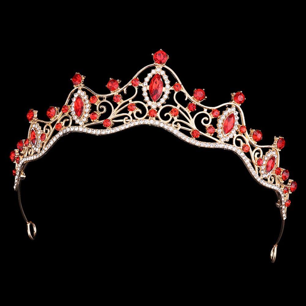 Sparkling Bridal Crown Luxury Queen Princess Tiara Beautiful Crystal Crown Wedding