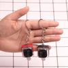 Shock Keychain Push To Shock Harmless Electric Shock Button Prank Toy Portable Funny Gag Gift for Friends And Family Prankster Joke Toy