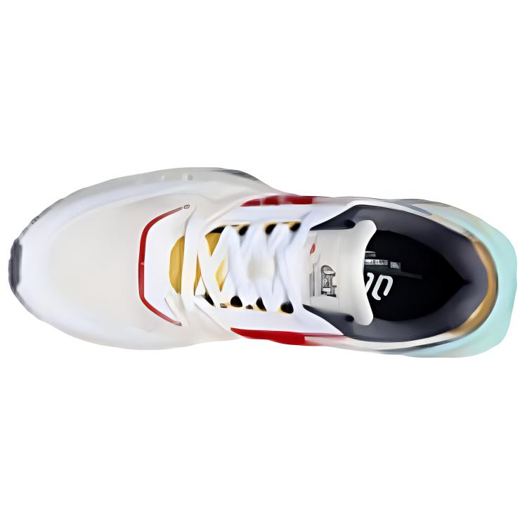 New LiNing 001 Newborn Cushioning Breathable Wear-Resistant Slip-Resistant Low-Top Running Shoes Men's Light Antique Yellow AGCR183-1