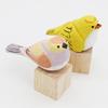 Cute Wood Carving Bird Handmade Wooden Bird Figurine Multi-style Small Bird Ornament  Birthday Gift