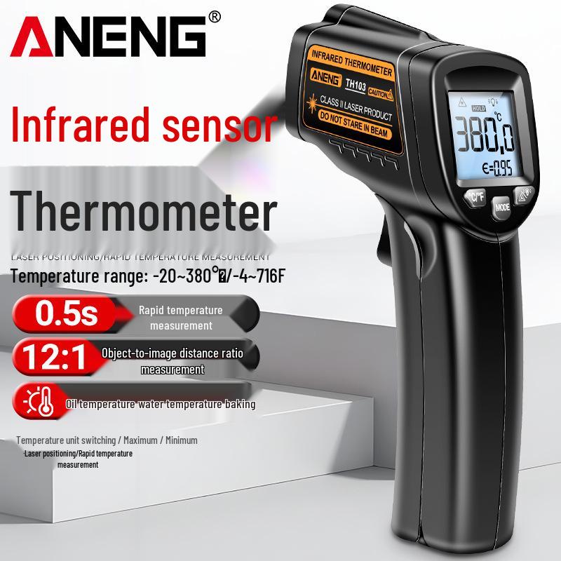 ANENG TH103 High-Precision Infrared Thermometer for Industrial and Commercial Use