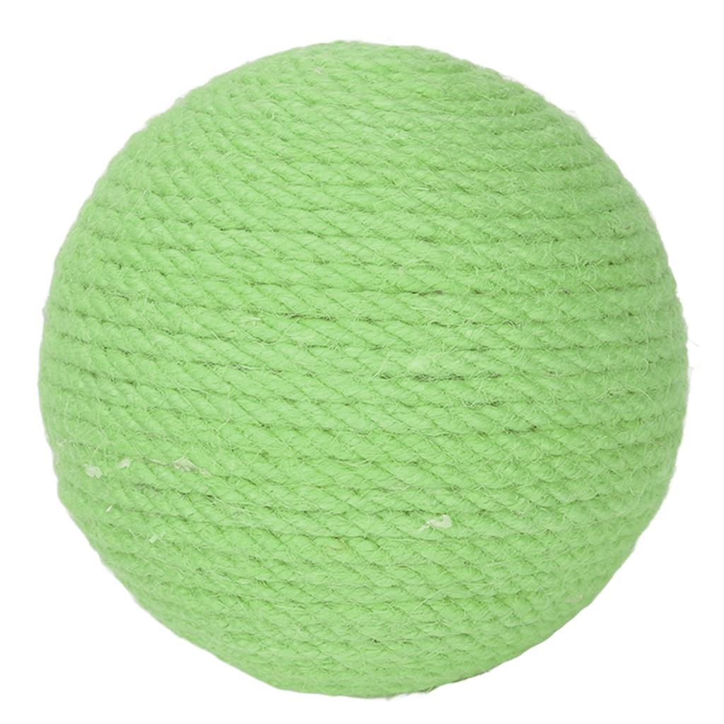 Cat Sisal Ball Relieve Boredom Teeth Claws Grinding Interactive Sisal Cat Scratching Ball for Cats