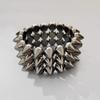 Three-row Punk Style Bracelets Y2K Jewelry Goth Rock Bangle Cool Rivet Cone Bracelets  Hip-hop