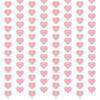 6/8Pieces Love Heart Ornament Valentines Day Heart Hanging Strips For Valentines Day And Wedding Decoration