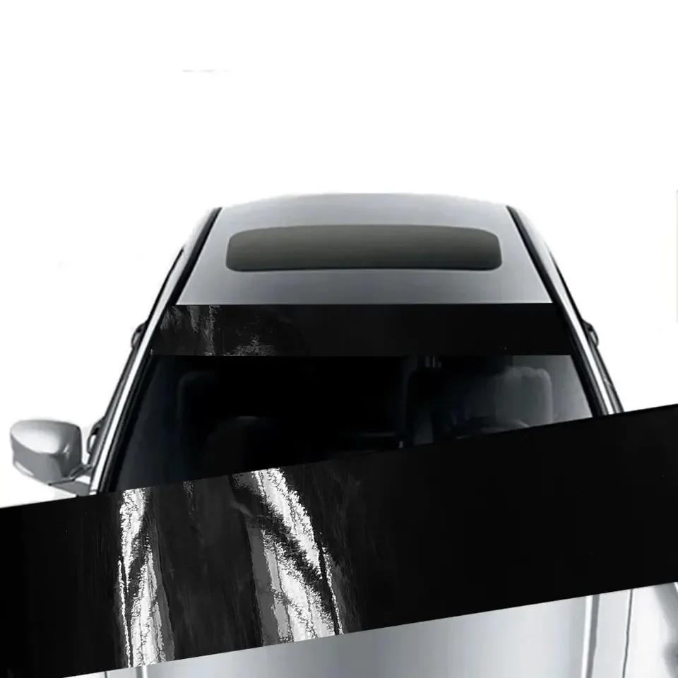 Samolepky na sluneční clonu auta 3D vinylová fólie na auto na přední sklo Dekorativní samolepky na sluneční clonu zadního kola