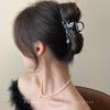 2024 High-End Chinese Bamboo Style Metal Hair Clip for Women