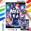 Oil Painting Painting Kit Halloween Characters Home Bedroom Wall Decoration Creative Handmade Gift