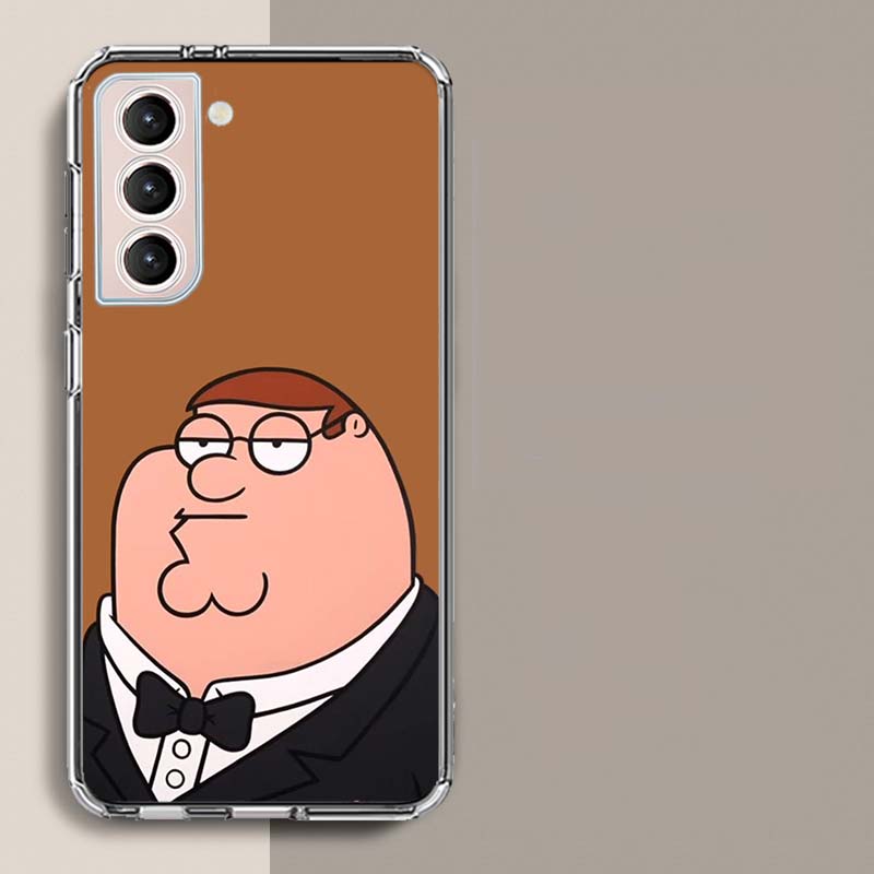 F-Family Funny Guy Phone Case For Samsung A16 A26 A36 A56 A17 A15 A25 A35 A55 A14 A24 A34 A54 A04S A05S Galaxy Note 20 10 9 8 A9