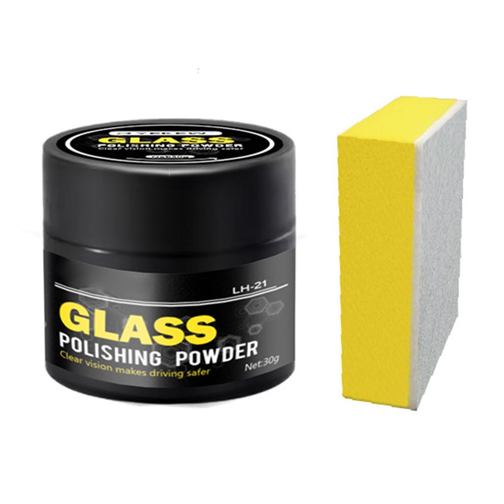 Car Glass Window Polish Removes Oil Film and Scratches Car Scratch Repair Polishing Powder 30g