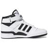 adidas Forum Mid White Black Unisex Sneakers Cloud-White Core-Black FY7939