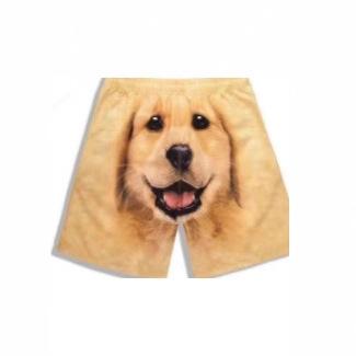 Fashion shorts for dogs and pets, 3D prints for men, beautiful summer shorts, pajamas for animals